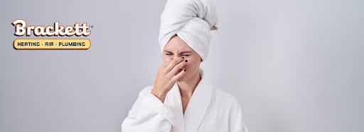 shower drain smells